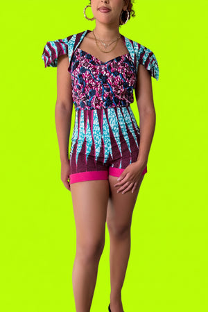 Billie Romper Pink