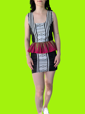 Rosie Peplum dress